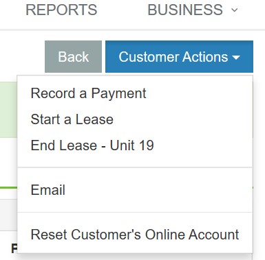 Customer Record A Payment